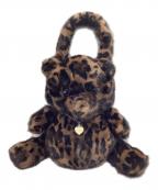 GINZA kanematsuギンザ カネマツ）の古着「くま型ハンドバッグ」｜ブラウン×ブラック