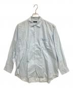 COMME des GARCONS HOMME PLUSコムデギャルソンオムプリュス）の古着「長袖シャツ」｜スカイブルー