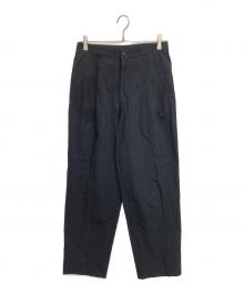 COMME des GARCONS HOMME PLUS（コムデギャルソンオムプリュス）の古着「パンツ」｜ブラック