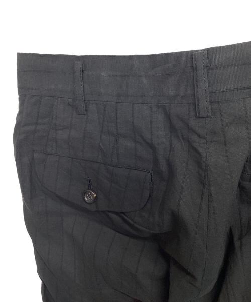 COMME des GARCONS HOMME PLUS（コムデギャルソンオムプリュス）COMME des GARCONS HOMME PLUS (コムデギャルソンオムプリュス) パンツ ブラック サイズ:Sの古着・服飾アイテム