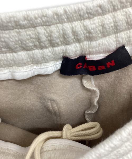 CABAN（キャバン）CABaN (キャバン) イージーパンツ アイボリー サイズ:Sの古着・服飾アイテム