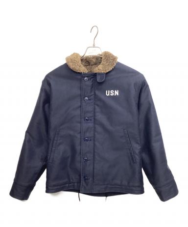 中古・古着通販】HOUSTON (ヒューストン) デッキジャケット ネイビー