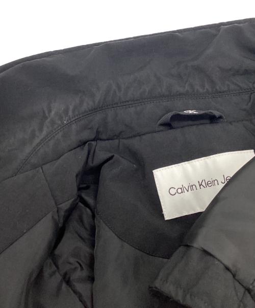 Calvin Klein Jeans（カルバンクラインジーンズ）Calvin Klein Jeans (カルバンクラインジーンズ) 2 IN 1 COLLAR JACKET ブラック サイズ:Lの古着・服飾アイテム