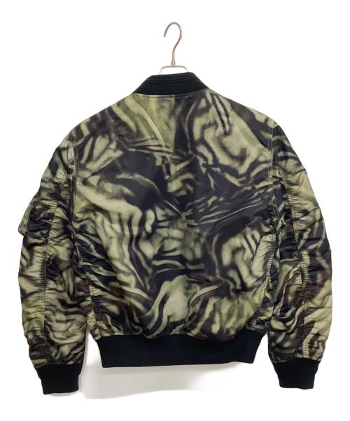 DIESEL（ディーゼル）DIESEL (ディーゼル) J-DUBLEEMA-1ジャケット ブラック×グリーン サイズ:50の古着・服飾アイテム