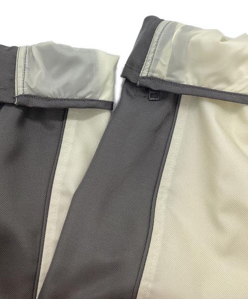 DIESEL（ディーゼル）DIESEL (ディーゼル) ジップジャケット グレー×ホワイト サイズ:52の古着・服飾アイテム