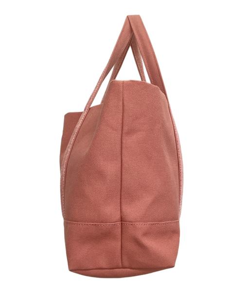 LOVERARY by FEILER（ラブラリー バイ フェイラー）LOVERARY BY FEILER (ラブラリー バイ フェイラー) オールドテディガール ワッペントートバッグ ピンクの古着・服飾アイテム