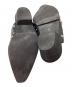 中古・古着 JUNYA WATANABE COMME des GARCONS ((ジュンヤワタナベ コムデギャルソン) Studs leather sandals　レザーサンダル ブラック サイズ:M：8000円