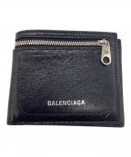 BALENCIAGAバレンシアガ）の古着「2つ折り財布」｜ブラック