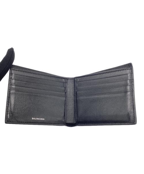 BALENCIAGA（バレンシアガ）BALENCIAGA (バレンシアガ) 2つ折り財布 ブラックの古着・服飾アイテム