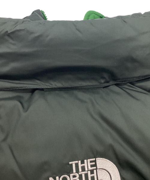 THE NORTH FACE（ザ ノース フェイス）THE NORTH FACE (ザ ノース フェイス) ヌプシダウンベスト グリーン×ブラック サイズ:Mの古着・服飾アイテム