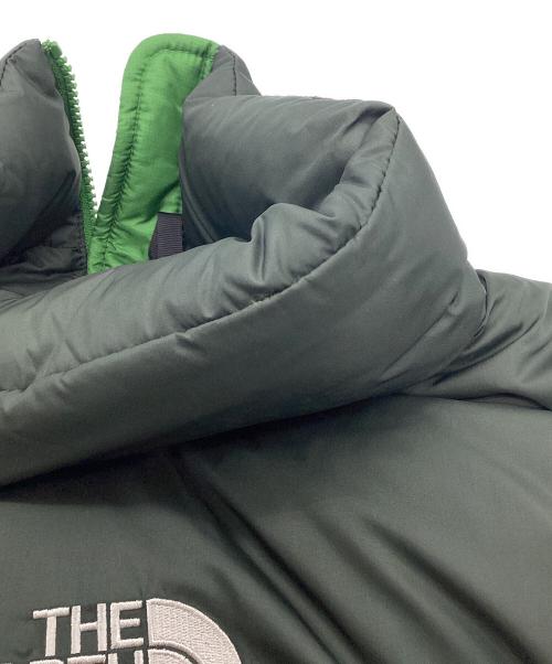 THE NORTH FACE（ザ ノース フェイス）THE NORTH FACE (ザ ノース フェイス) ヌプシダウンベスト グリーン×ブラック サイズ:Mの古着・服飾アイテム
