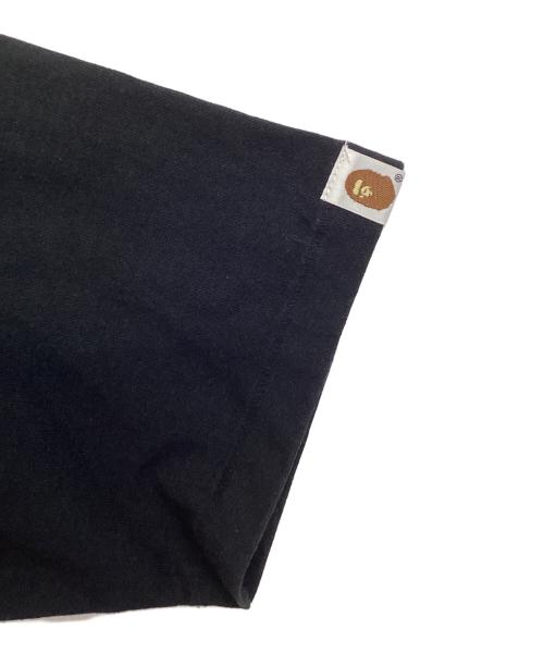 BAPE BY A BATHING APE（ベイプバイアベイシングエイプ）BAPE BY A BATHING APE (ベイプバイアベイシングエイプ) HEBRU BRANTLEY (ヘブル・ブラントリー) 半袖Tシャツ ブラック サイズ:Mの古着・服飾アイテム