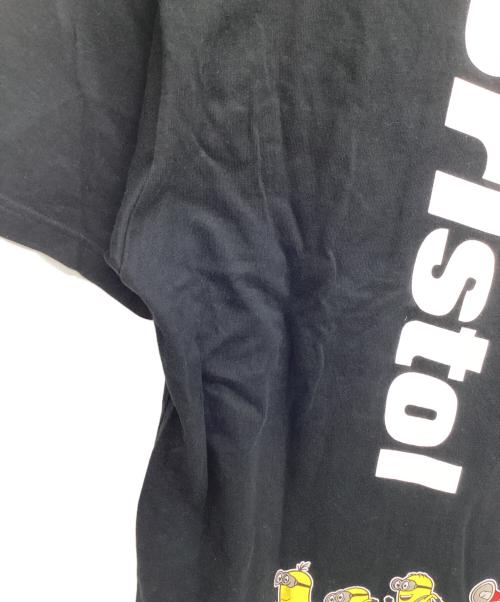 Bristol（ブリストル）Bristol (ブリストル) ミニオンズ (ミニオンズ) 半袖Tシャツ ブラック サイズ:Mの古着・服飾アイテム