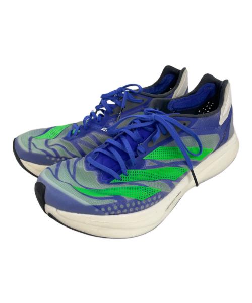 adidas（アディダス）adidas (アディダス) ADIZERO ADIOS PRO 2 US9 グリーン×ブルー サイズ:27の古着・服飾アイテム
