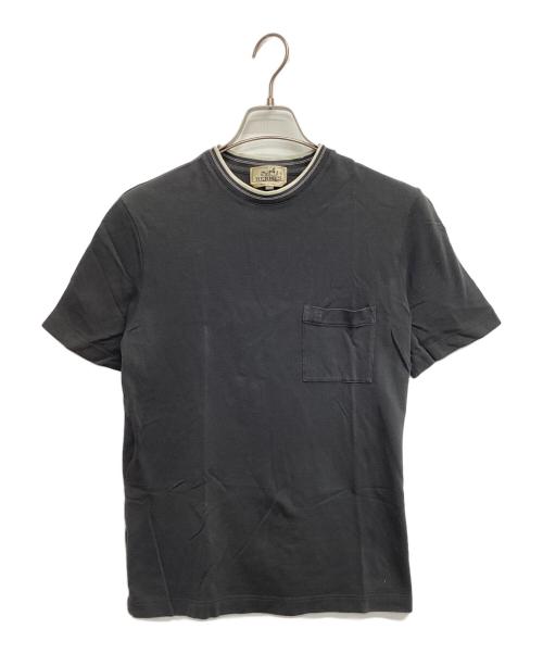 HERMES（エルメス）HERMES (エルメス) 半袖カットソー グレー サイズ:Sの古着・服飾アイテム