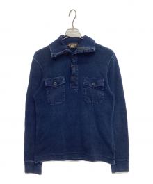 RRL（ダブルアールエル）の古着「スウェットシャツ」｜インディゴ