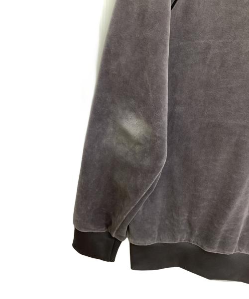 adidas（アディダス）adidas (アディダス) SST アディカラー ベロア トラックトップ グレー サイズ:Mの古着・服飾アイテム