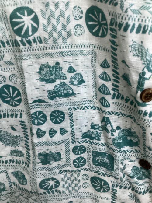 Patagonia（パタゴニア）Patagonia (パタゴニア) アロハシャツ グリーン サイズ:Mの古着・服飾アイテム