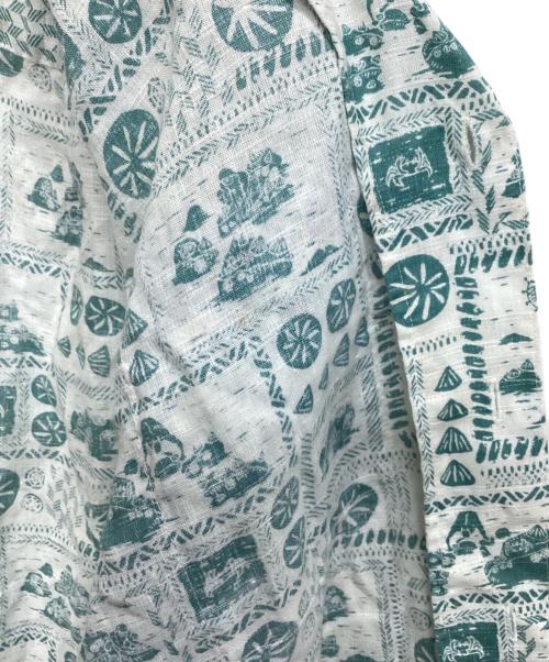 Patagonia（パタゴニア）Patagonia (パタゴニア) アロハシャツ グリーン サイズ:Mの古着・服飾アイテム