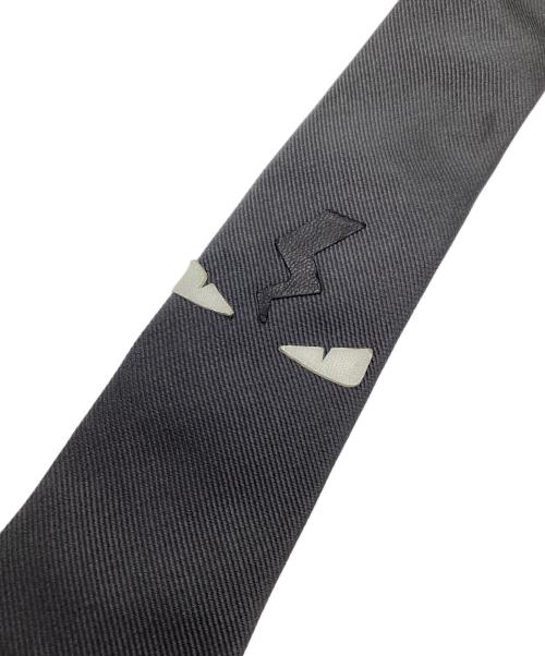 FENDI（フェンディ）FENDI (フェンディ) ネクタイ グレー サイズ:記載なしの古着・服飾アイテム