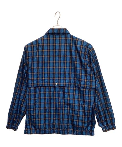 KEBOZ（ケボズ）KEBOZ (ケボズ) ジップコーデュロイジャケット ブルー サイズ:XLの古着・服飾アイテム