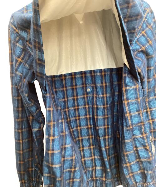 KEBOZ（ケボズ）KEBOZ (ケボズ) ジップコーデュロイジャケット ブルー サイズ:XLの古着・服飾アイテム