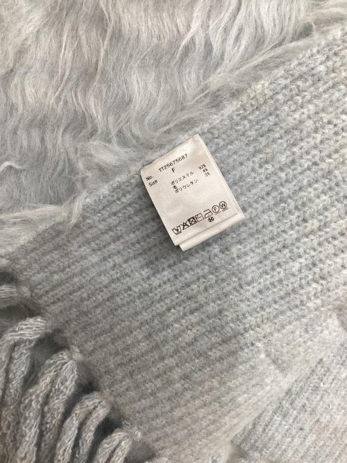 THE TOE（ザ・トゥー）THE TOE (ザ・トゥー) マフラー ブルーの古着・服飾アイテム