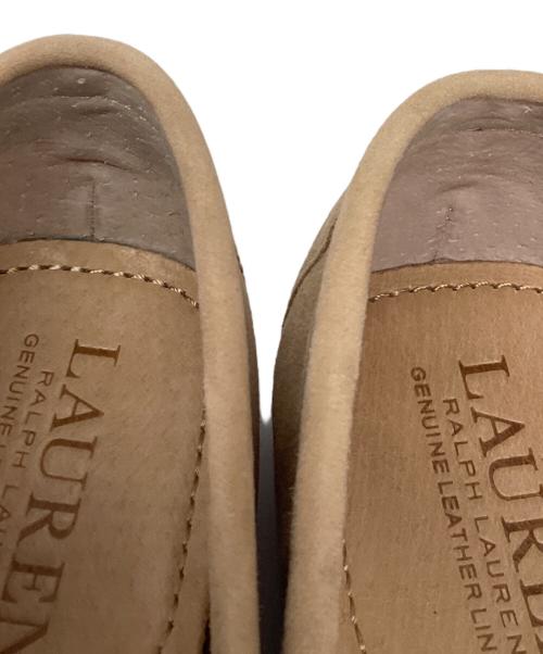 LAUREN RALPH LAUREN（ローレン ラルフ ローレン）LAUREN RALPH LAUREN (ローレン ラルフ ローレン) ローファー ベージュ サイズ:ＵＳ7.5の古着・服飾アイテム