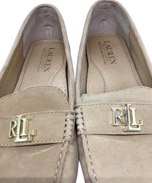 LAUREN RALPH LAUREN（ローレン ラルフ ローレン）LAUREN RALPH LAUREN (ローレン ラルフ ローレン) ローファー ベージュ サイズ:ＵＳ7.5の古着・服飾アイテム