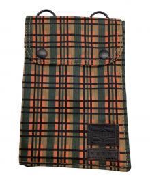 PORTER×MARNI（ポーター×マルニ）の古着「ポーチ」｜グリーン×オレンジ