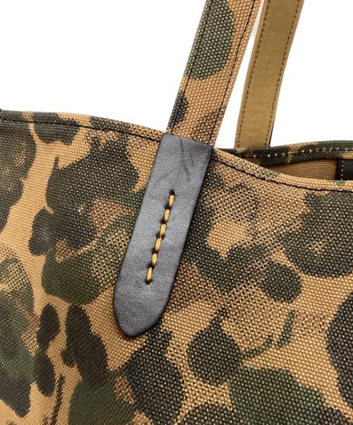 COACH（コーチ）COACH (コーチ) トートバッグ ブラウン×オリーブの古着・服飾アイテム