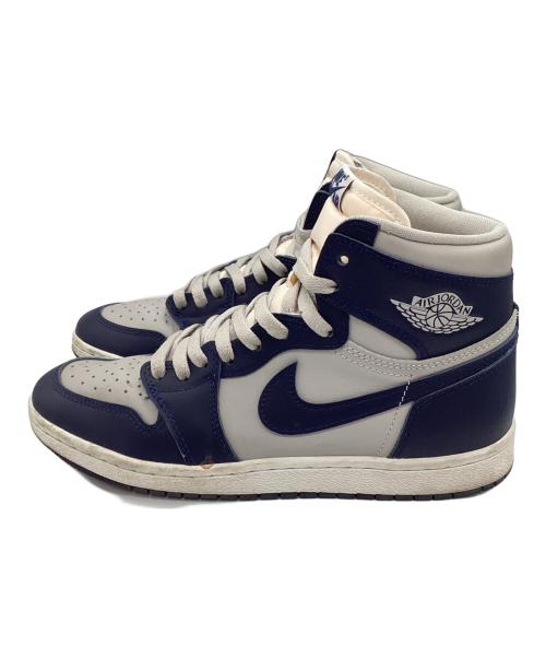 NIKE（ナイキ）NIKE (ナイキ) ハイカットスニーカー グレー×ネイビー サイズ:26.0の古着・服飾アイテム