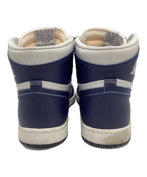 NIKE（ナイキ）NIKE (ナイキ) ハイカットスニーカー グレー×ネイビー サイズ:26.0の古着・服飾アイテム