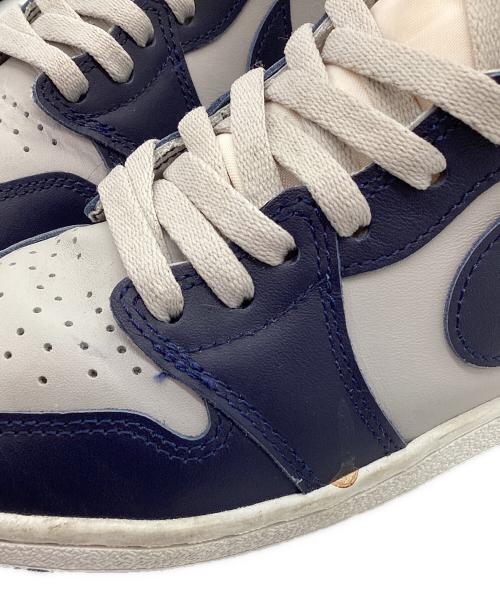 NIKE（ナイキ）NIKE (ナイキ) ハイカットスニーカー グレー×ネイビー サイズ:26.0の古着・服飾アイテム