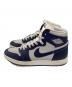 NIKE (ナイキ) ハイカットスニーカー グレー×ネイビー サイズ:26.0：20000円