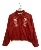 東洋エンタープライズトウヨウエンタープライズ）の古着「刺繍ベトジャン」｜レッド