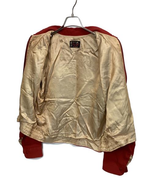 東洋エンタープライズ（トウヨウエンタープライズ）東洋エンタープライズ (トウヨウエンタープライズ) 刺繍ベトジャン レッド サイズ:Mの古着・服飾アイテム