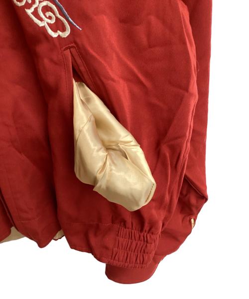 東洋エンタープライズ（トウヨウエンタープライズ）東洋エンタープライズ (トウヨウエンタープライズ) 刺繍ベトジャン レッド サイズ:Mの古着・服飾アイテム