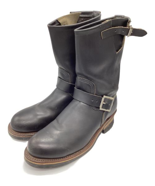RED WING（レッドウィング）RED WING (レッドウィング) エンジニアブーツ ブラック サイズ:7.5の古着・服飾アイテム