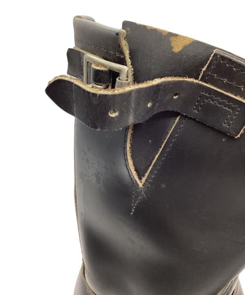 RED WING（レッドウィング）RED WING (レッドウィング) エンジニアブーツ ブラック サイズ:7.5の古着・服飾アイテム