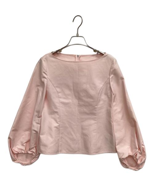 FOXEY NEWYORK（フォクシーニューヨーク）FOXEY NEWYORK (フォクシーニューヨーク) 長袖ブラウス ピンク サイズ:38の古着・服飾アイテム