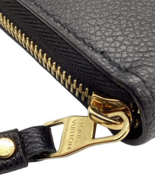 LOUIS VUITTON（ルイ ヴィトン）LOUIS VUITTON (ルイ ヴィトン) ジッピー ウォレット ブラック×ベージュの古着・服飾アイテム