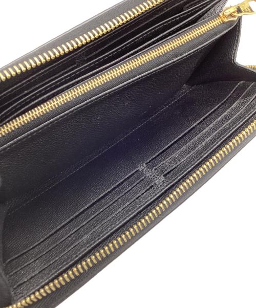 LOUIS VUITTON（ルイ ヴィトン）LOUIS VUITTON (ルイ ヴィトン) ジッピー ウォレット ブラック×ベージュの古着・服飾アイテム