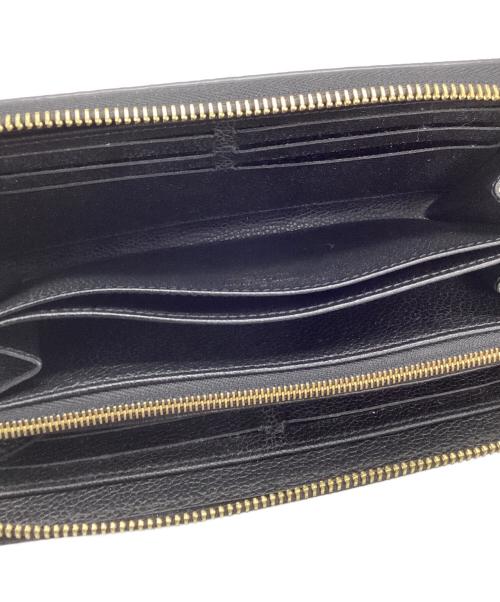 LOUIS VUITTON（ルイ ヴィトン）LOUIS VUITTON (ルイ ヴィトン) ジッピー ウォレット ブラック×ベージュの古着・服飾アイテム