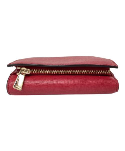 FURLA（フルラ）FURLA (フルラ) 3つ折り財布 レッドの古着・服飾アイテム