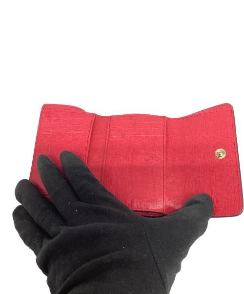 FURLA（フルラ）FURLA (フルラ) 3つ折り財布 レッドの古着・服飾アイテム