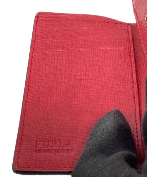 FURLA（フルラ）FURLA (フルラ) 3つ折り財布 レッドの古着・服飾アイテム