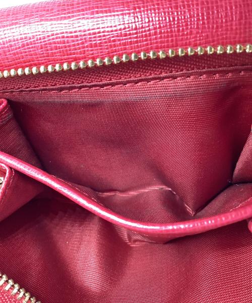 FURLA（フルラ）FURLA (フルラ) 3つ折り財布 レッドの古着・服飾アイテム