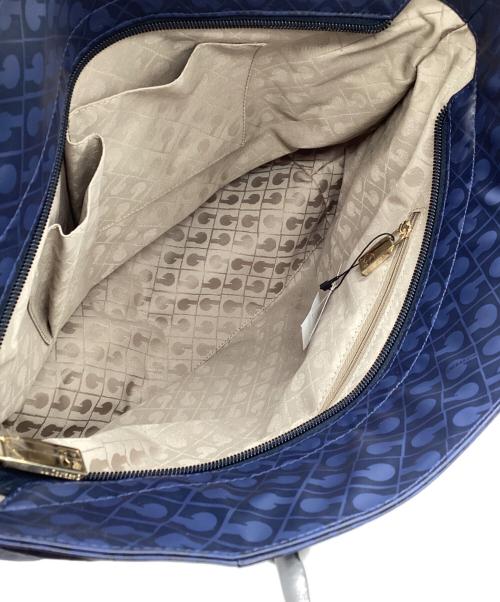 GHERARDINI（ゲラルディーニ）GHERARDINI (ゲラルディーニ) トートバッグ ネイビー×シルバー 未使用品の古着・服飾アイテム