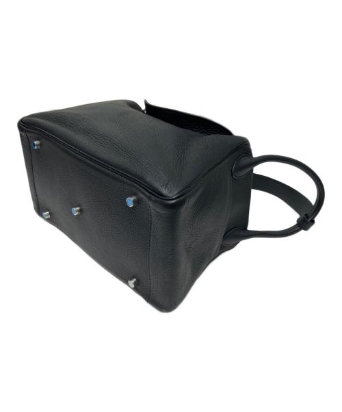 HERMES（エルメス）HERMES (エルメス) リンディ30/トリヨンクレマンス/ブラック/シルバー金具/☐K(2007年) ブラック サイズ:30の古着・服飾アイテム